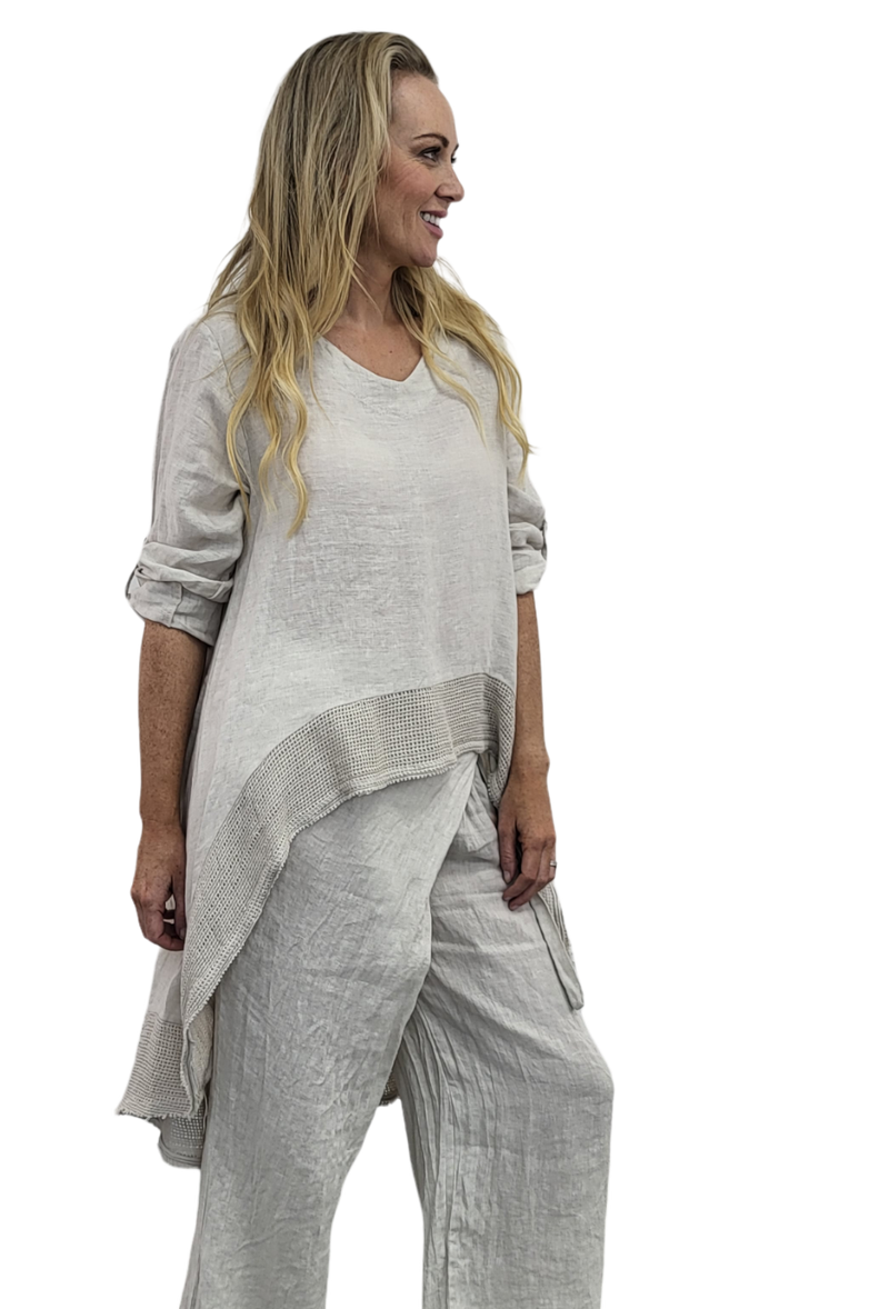 YVES linen tunic