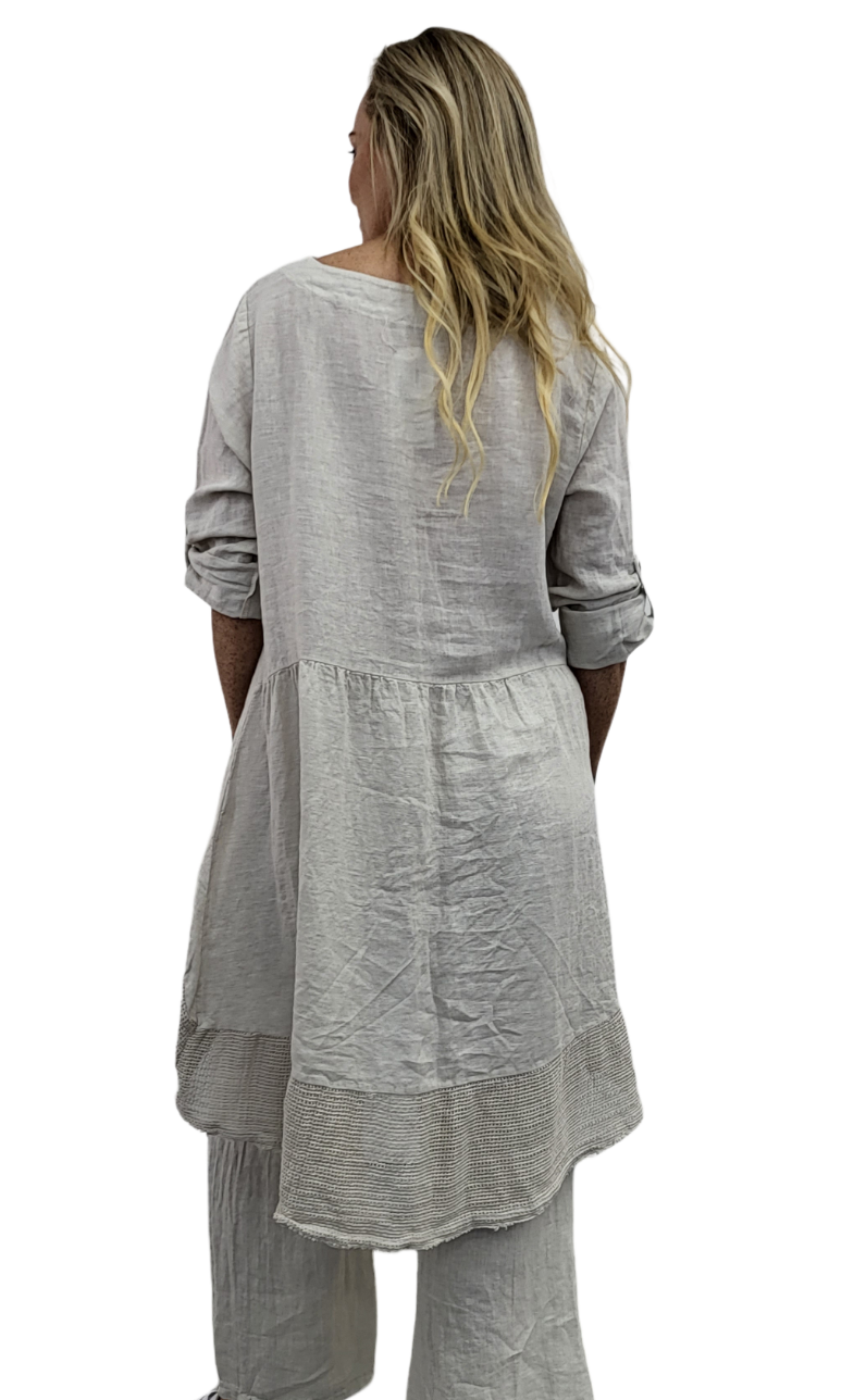 YVES linen tunic