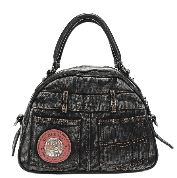 DENIM SISTERS SECRET DOME HANDBAG