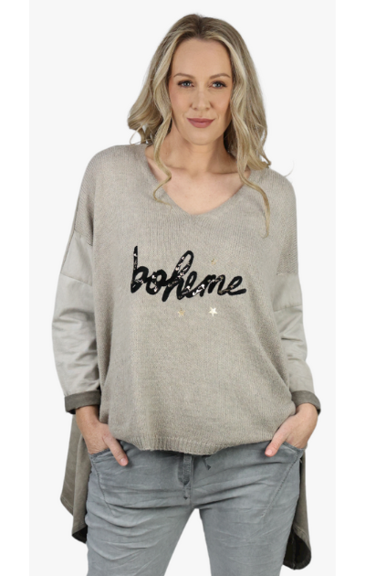 BOHEME knit top