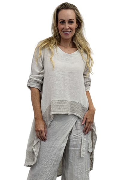 YVES linen tunic